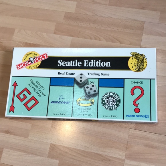 Monopoly Seattle Edition | Real Estate Family Board Game - Picture 13 of 16